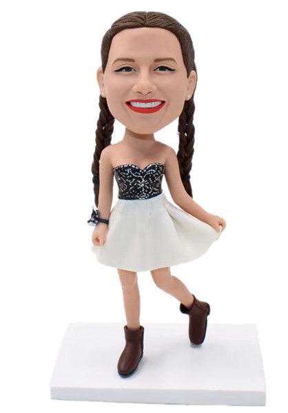 Custom Bobblehead Fashion Gril